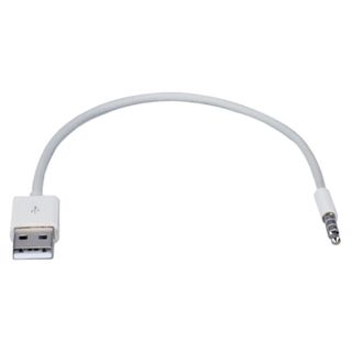 QVS USB Stereo Audio, Sync & Charger Cable for iPod Shuffle QVS Cables & Tools