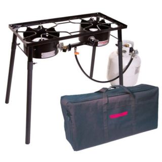 Camp Chef Pioneer 2 Burner Stove With Carrying Bag 760346