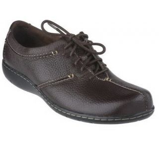 Clarks Bendables Beals Leather Lace up Shoes —