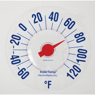 Electrostatic Cling Outdoor Window Thermometer  Weather Instruments