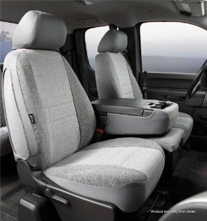 Fia Front 40/20/40 Split Custom Fit Seat Cover   Tweed (Gray) Automotive