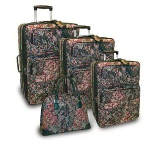Travel Gear Lunar Collection 4 pc Tapestry Luggage Set —