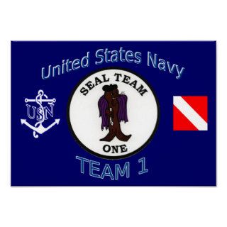 Navy Seal Team 1 Poster