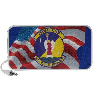 ANG 101st Rescue Squadron Laptop Speakers