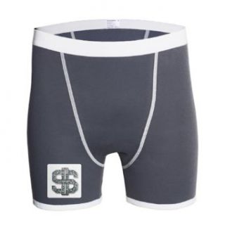 Artsmith, Inc. Boxer Brief (Briefs) Bling Dollar Sign Clothing