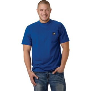 Carhartt Short Sleeve Work-Dry T-Shirt — Regular Style, Model# K204  Short Sleeve T Shirts