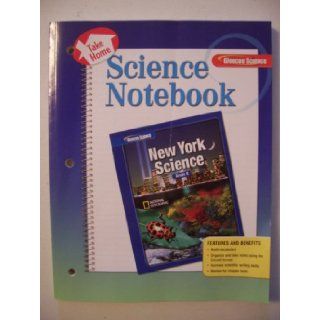New York Science Notebook (Glencoe Science, Grade 8) Douglas Fisher 9780078778858 Books
