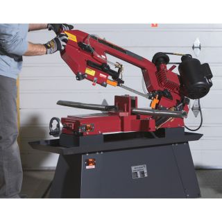  Band Saw with Stand — 8in. x 12in., Model# TH203-004  Band Saws