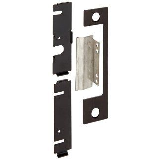 HES Stainless Steel AD Faceplate for 1006 Series Electric Strikes for Sargent and Yale Mortise Locksets with 1" Deadbolt without Deadlatch, Bronze Toned Finish Industrial Hardware