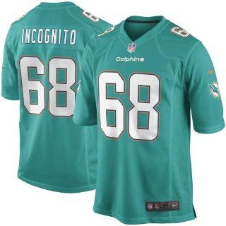Miami Dolphin jersey  Nike Richie Incognito Miami Dolphins New 2013 Game Jersey   Aqua  Sports Fan Jerseys  Sports & Outdoors