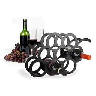 grape wine rack by the metal house