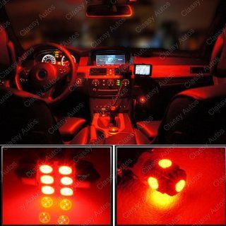 Classy Autos Sonata RED Interior LED Package (5 Pieces) Automotive