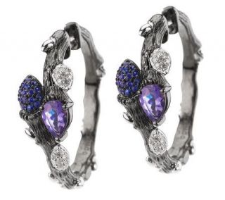 Dweck Diamonds Sterling Fortuna 1.05 ct Blue Sapphire & Iolite Earrings —