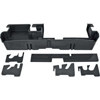 DU-HA Truck Storage System — Toyota Tundra Double Cab, Fits 2007-2014 Models With Subwoofer, Black, Model# 60061  Interior Storage