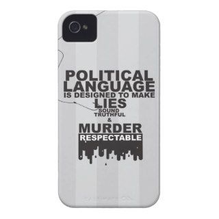 iPhone 4/4s Case 'Political Language'