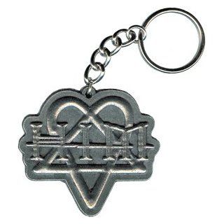 HIM   Heartogram / Heartagram Logo   Metal Keychain / Keyring / Key Ring / Key Chain Clothing