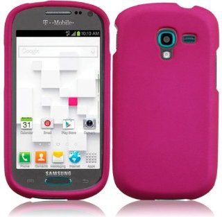 Loving Pink Hard Case Cover Premium Protector for Samsung T599 Galaxy Exhibit (by Metro PCS / T Mobile) with Free Gift Reliable Accessory Pen Cell Phones & Accessories