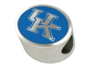 Kentucky Wildcats Collegiate Bead Fits Most Pandora Style Bracelets Including Pandora, Chamilia, Zable, Troll and More. High Quality Bead in Stock for Immediate Shipping. Officially Licensed University Of Kentucky Jewelry