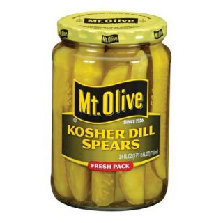 Mt. Olive Kosher Dill Pickle Spears   24 oz.