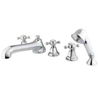 Elements of Design Metropolitan Roman Tub Faucet and Diverter Hand