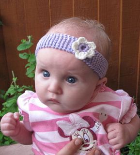 handmade headband with flower by yummy art and craft