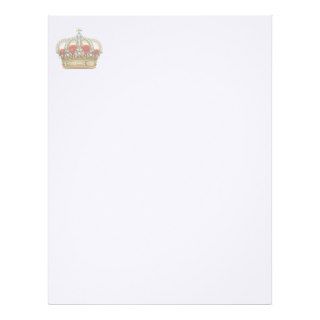 Royal Crown [Belgium] Letterhead Design
