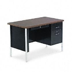 Alera Single Pedestal Steel Desk Alera Computer Desks