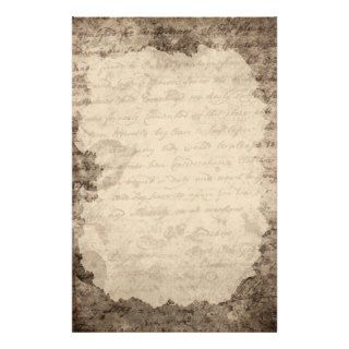 Vintage Letter  Stationery