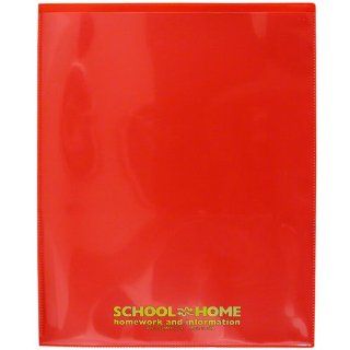 StoreSMART   School / Home Folders   Red   10 Pack   Archival Durable Plastic   Homework and Information   SH900SV R10  Project Folders 