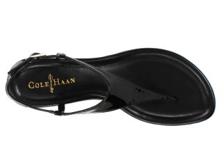 Cole Haan Air Bria Thong Sandal Black Patent