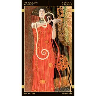 Golden Tarot of Klimt (Lo Scarabeo Decks) (English and Spanish Edition) Lo Scarabeo 9780738707907 Books