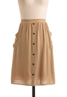 Khaki in the Day Skirt  Mod Retro Vintage Skirts