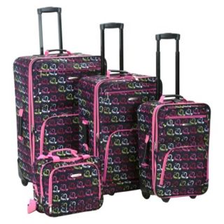Rockland Fashion 4 pc. Expandable Luggage Set  