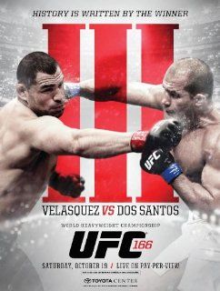 UFC 166 Calin Velasquez, Junior Dos Santos, Roy Nelson, Daniel Cormier Movies & TV