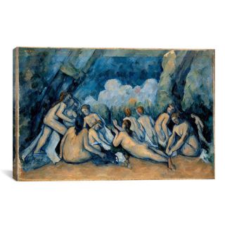 iCanvasArt The Bathers by Paul Cezanne Painting Print on Canvas