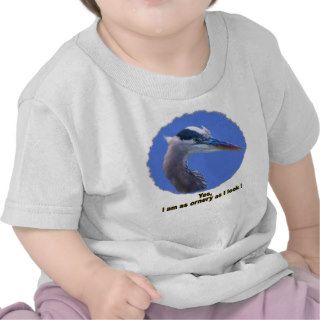 Ornery Blue Heron Infant Shirt