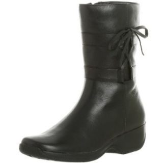 Clarks Women's Husky Boot,Black,8 M Shoes