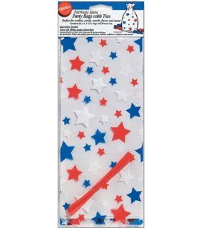 4th of July Stars Party Treat Bags By Wilton   Housewares
