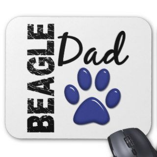 Beagle Dad 2 Mousepads
