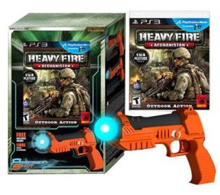 Heavy Fire Afghanistan with Gun Accessory   PS3 —