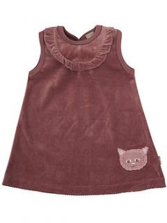 ditte mauve newborn spencer dress by ben & lola