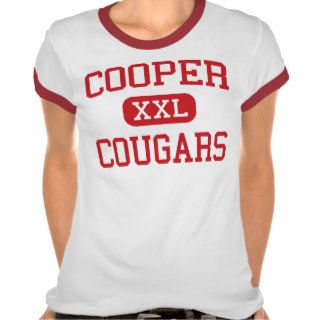 Cooper   Cougars   High School   Abilene Texas Shirt