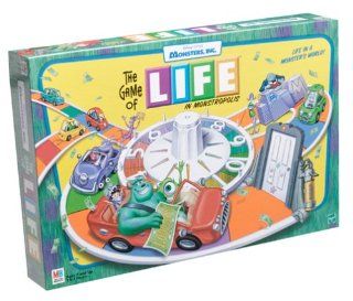 Monster,inc. Edition Life Game Toys & Games