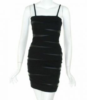INC International Concepts Petite Fitted Dress Deep Black 4P