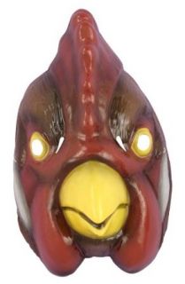 Deluxe Adult Rooster Mask Costume Masks Clothing