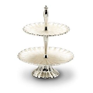 Julia Knight Peony Two Tiered Server, 11.5"'s