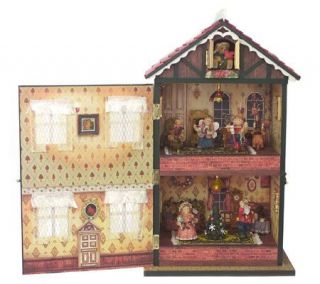Musical Animated Victorian Christmas House  —