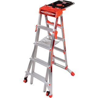 Little Giant Type 1A Select Step Adaptive Telescoping Stepladder —  6ft.–10ft., Model# M6-10  Ladders   Stepstools