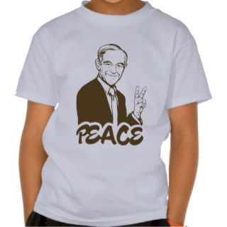 Ron Paul Peace T Shirt