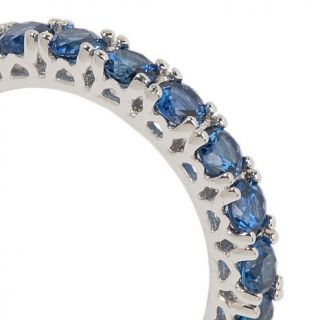 Jean Dousset Absolute Round Eternity Band Ring   Created Sapphire